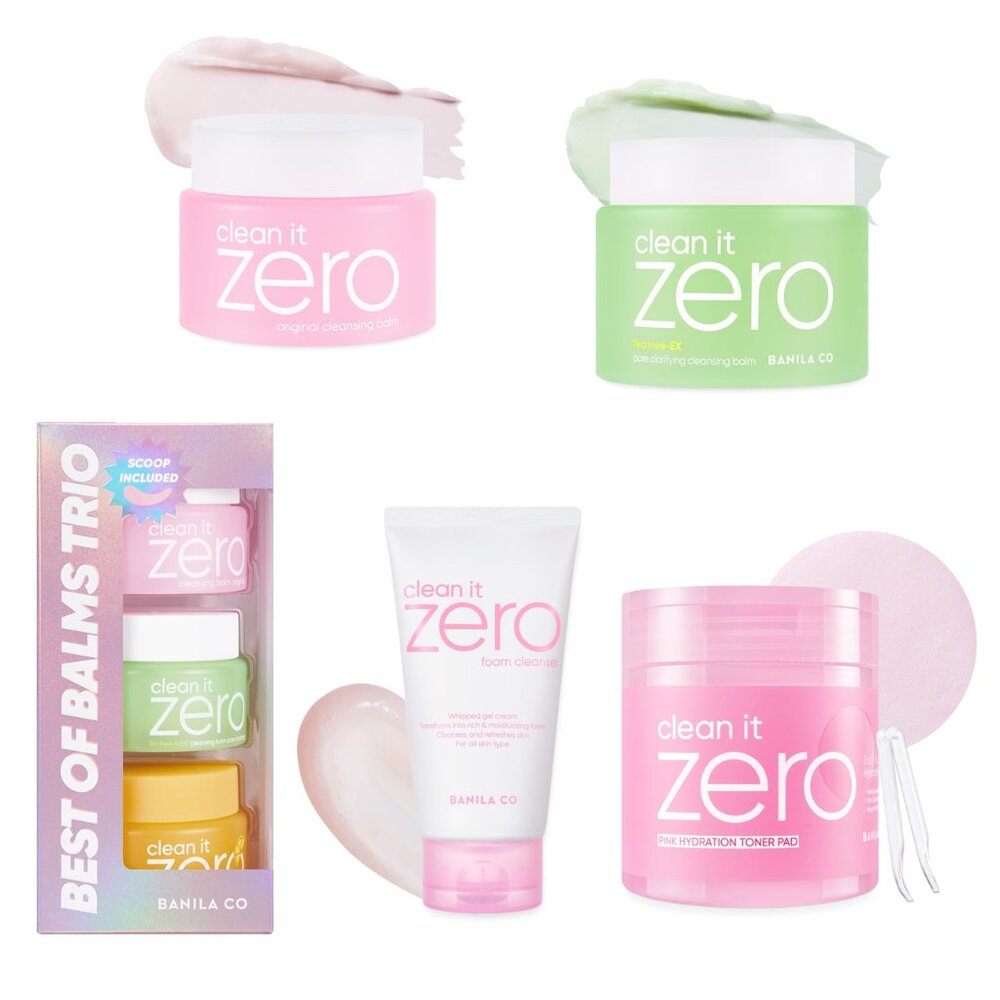 Set of NEW Products from Banila Co